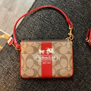 Gently used Coach wristlet